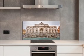 Panel szklany do Kuchni Monumentalna Fontanna przy Bazylice