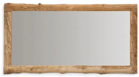 Lustro ścienne z drewnianą ramą 105x200 cm Ibro – Kave Home