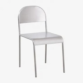 Krzesło Jadalniane Ze Stali Nierdzewnej Narnial Stal Nierdzewna - Sklum