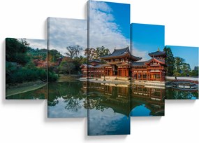 Obraz - Świątynia Byodo-in, Japonia (125x70 cm)