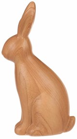Dekoracja z żywicy poliestrowa Zając, dużafigurka, 12 x 7 x 21 cm