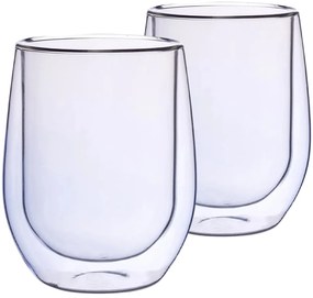 Altom 2-częściowy zestaw szklanek termicznych Andrea, 300 ml, niebieski