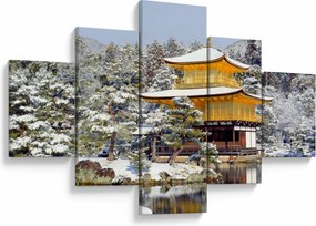 Obraz - Kinkakuji, Japonia (125x70 cm)