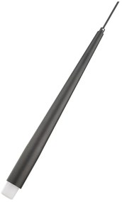 Czarna lampa wisząca ø 10 cm Agusta – Squid Lighting