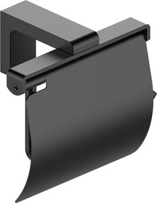 Kissy uchwyt na papier toaletowy czarny - Essebagno