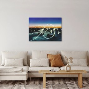 Obraz - widok nieba z dachu (70x50 cm)