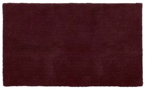 Burgundowy dywanik łazienkowy 100x60 cm Riva – Tiseco Home Studio