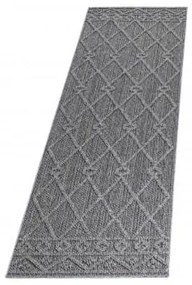 Dywan sznurkowy Patara boho szary 80 cm x 250 cm