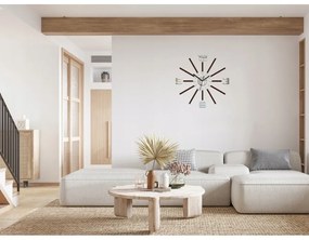 Zegar ścienny naklejany duży nowoczesny akrylowy na ścianę do kuchni salonu