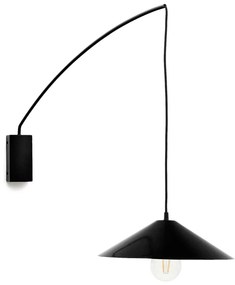 Czarny kinkiet ø 35 cm Kally – Kave Home