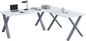 X Biurko narożne 220x160x80