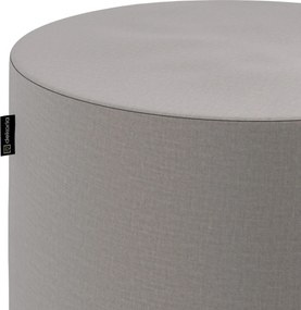 Puf Barrel kolor beżowy tkanina welwetowa