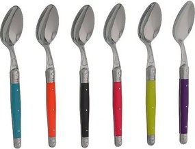 Zestaw 6 łyżek stołowych Laguiole Tonic Mix - Jean Dubost