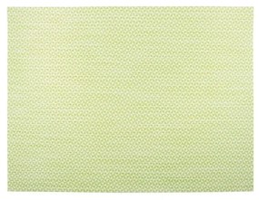 Jasnozielona mata stołowa Tiseco Home Studio Melange Triangle, 30x45 cm