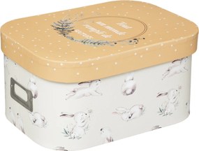 Pudełka ozdobne z pokrywą Leśni Przyjaciele, 3 sztuki