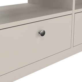 Szarobeżowa szafka pod TV 151x54x38 cm Madrid – Tvilum