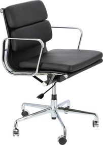 Fotel biurowy CH2171T skóra chrom