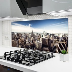 Panel Szklany Panorama Miejskich Drapaczy Chmur