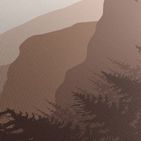 Obraz - Góry Brunatne N⁰2 (125x70 cm)