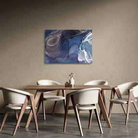 Obraz na szkle - Atrament marmurkowy (70x50 cm)