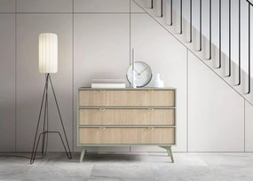 Komoda Naolia – nowoczesna komoda z szufladami w jodełkę, w dwóch kolorach do wyboru