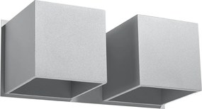 Kinkiet QUAD 2 szary