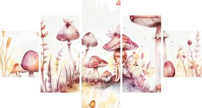 Obraz - Różowa wróżka (125x70 cm)