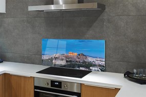 Panel Szklany Klasyczna Panorama Aten