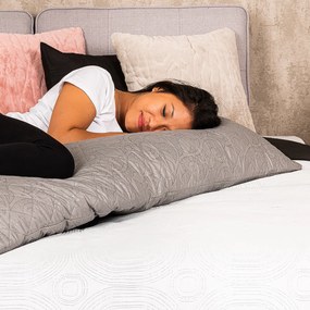 4Home Poszewka na poduszkę relaksacyjną Mąż zastępczy Orient szary, 50 x 150 cm, 50 x 150 cm
