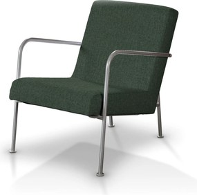 Pokrowiec na fotel Ikea PS kolor zielony tkanina strukturalna