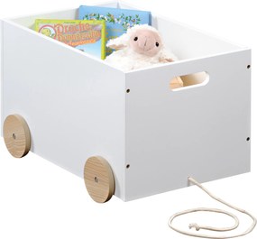 Skrzynia na zabawki na kółkach, KESPER