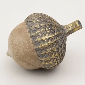 Dekoracja Golden Acorn 14 cm