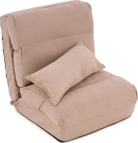 Materac siedziskowy, rozkładany 220 x 60 x 14 cm, beżowy