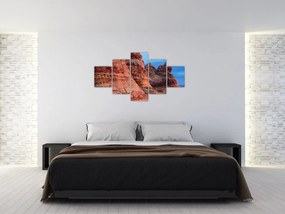 Obraz - Fale klifowe (125x70 cm)