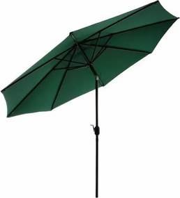 Parasol ø 290 cm - zielony z rączką