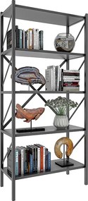 Metal Stand Shelf Książki Insasi 5-krotnie