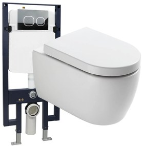 Kompletny zestaw WC 23: Miska WC wisząca NT2038