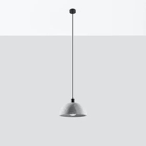 Lampa wisząca PABLITO szara betonowa