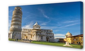 Zdjęcie na płótnie Krzywa Wieża w Pizie i Katedra