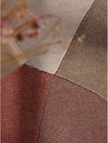 Beżowy wełniany okrągły dywan tkany ręcznie ø 200 cm Hackney Clarissa – Ted Baker