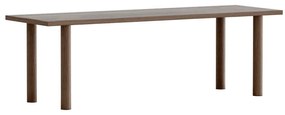 Brązowy element do modułowych regałów w dekorze dębu 110x35 cm Stories – UMAGE