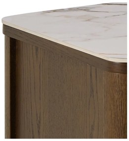 Brązowa szafka pod TV w dekorze dębu 120x45x40 cm Southampton – Actona