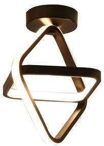 Plafon lampa LED sufitowa geometryczna metalowa AT70-2SL-Black