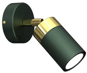Metalowy zielony kinkiet F1-H99