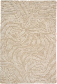 Beżowy dywan z mieszanki wełny tkany ręcznie 160x230 cm Tribet – Kave Home