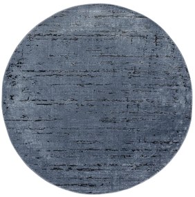 Dywan nowoczesny Stella niebieski koło 195 cm x 195 cm