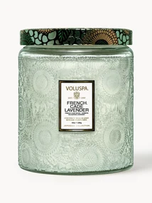Ręcznie wykonana świeca zapachowa Japonica Collection (drewno Cade, werbena & lawenda)