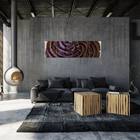 Obraz - Czekoladowa babeczka (170x50 cm)