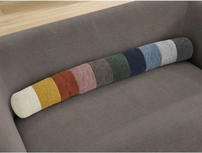 Szarobrązowa sofa z tkaniny szenilowej 160 cm Celine – Bobochic Paris