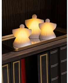 Białe dekoracje świetlne zestaw 2 szt. ø 9 cm Asta – Sirius